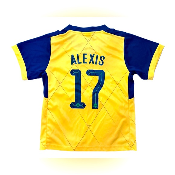 Arsenal Jersey Alexis #17 Kids Jersey Size Small - Picture 2 of 3